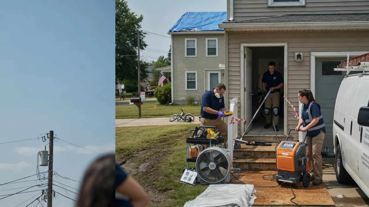Water Damage Repair in Lambertville, MI near me